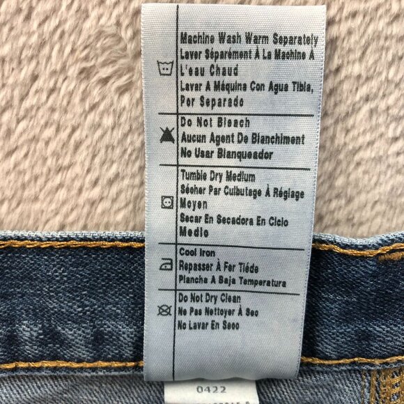 Carhartt Mens Work Jeans Size 38x30 Relaxed Fit Straight Leg Blue Denim Casual - Picture 9 of 14